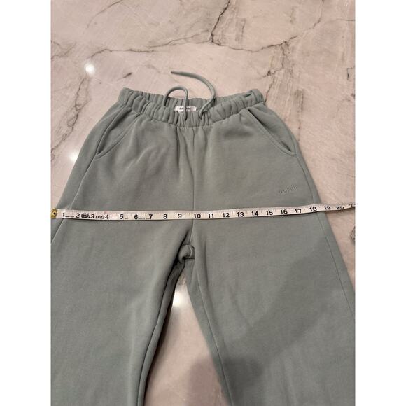 Garage Elevated Sweat suit Sz XXS Mint Green Cozy Luxe Loungwear Athleisure Chic - Picture 10 of 12